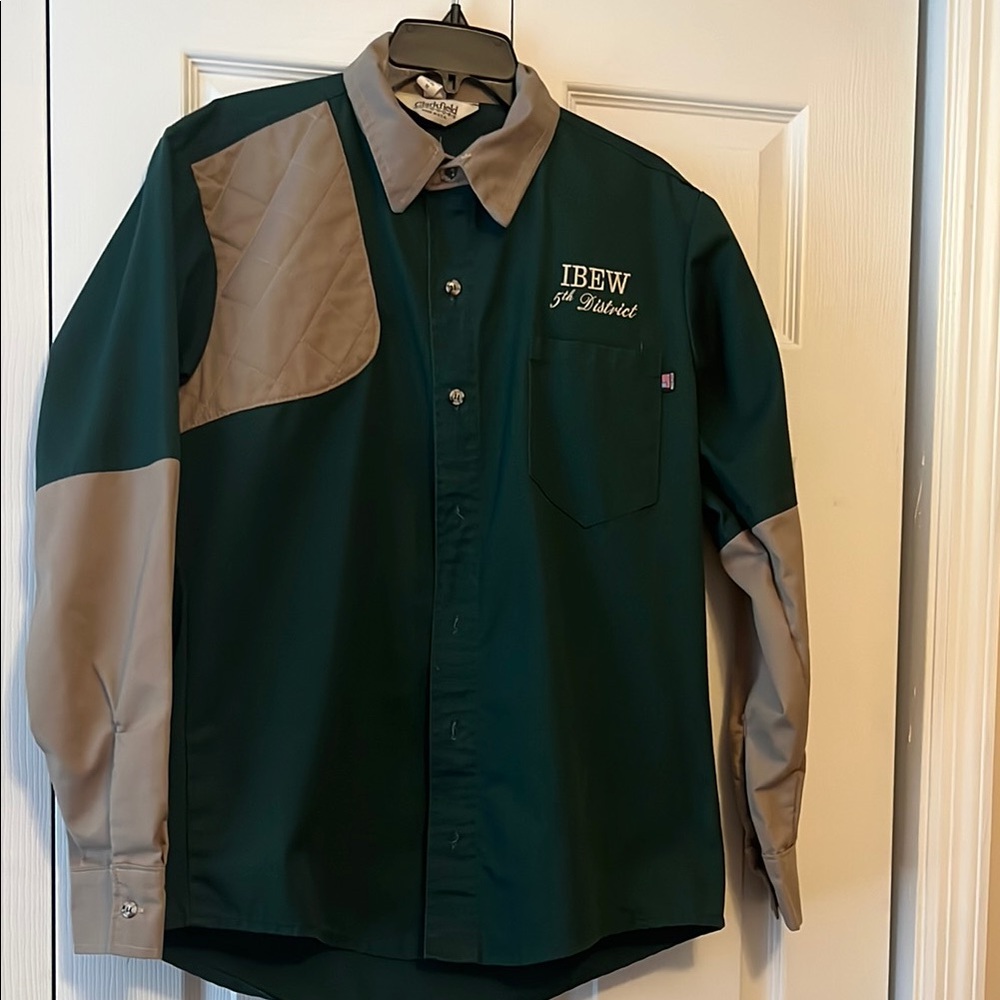 IBEW button down